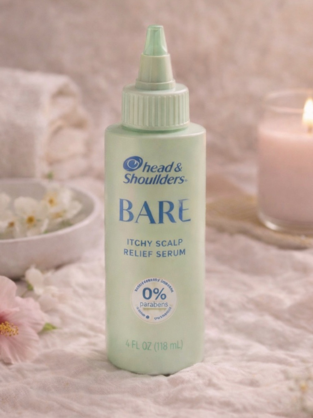 Head & Shoulders BARE Itchy Scalp Relief Serum 4oz NEW